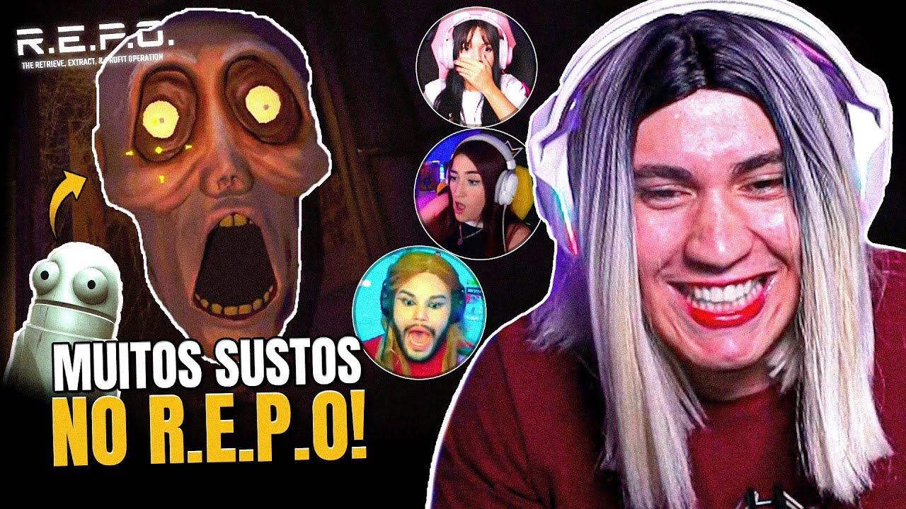 ESSE JOGO &Eacute; MUITO DIF&Iacute;CIL (ft. @dannygamerofc, @MarcellaFF e @rainhazelda) | Nytrix - R.E.P.O