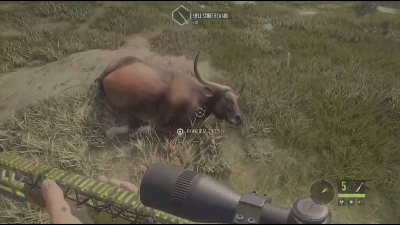 Banteng hunt Playstation 5 ||the Hunter :Call of the Wild