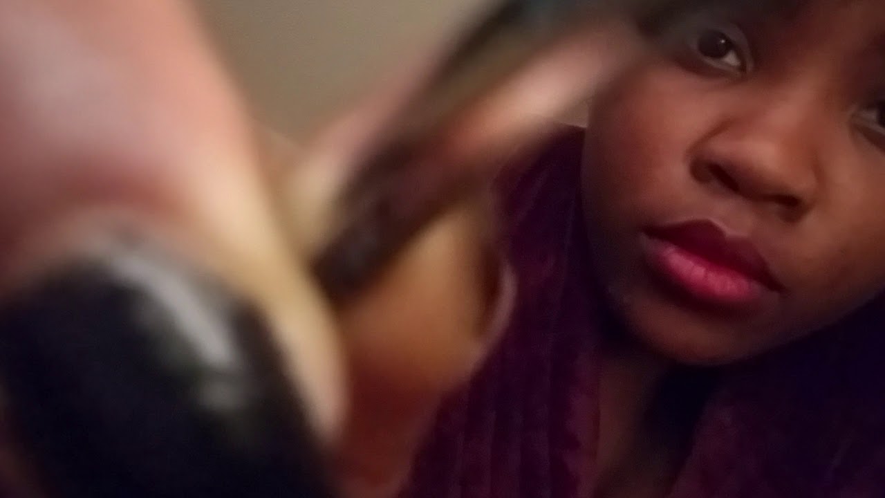 Tweezing your eyebrows late at night ASMR