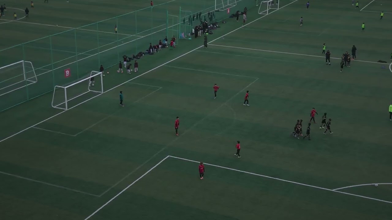 (드론) 양양 동계_5일차_스노우파인 영주 vs 양주CITY FC_후반_26.01.18