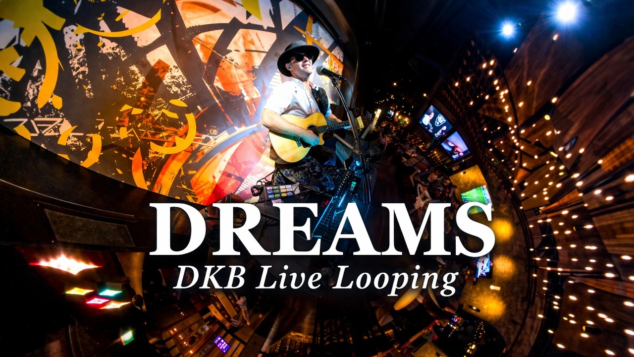 Dreams - Fleetwood Mac (Live Looping Guitar) | David K Butler (DKB Live)