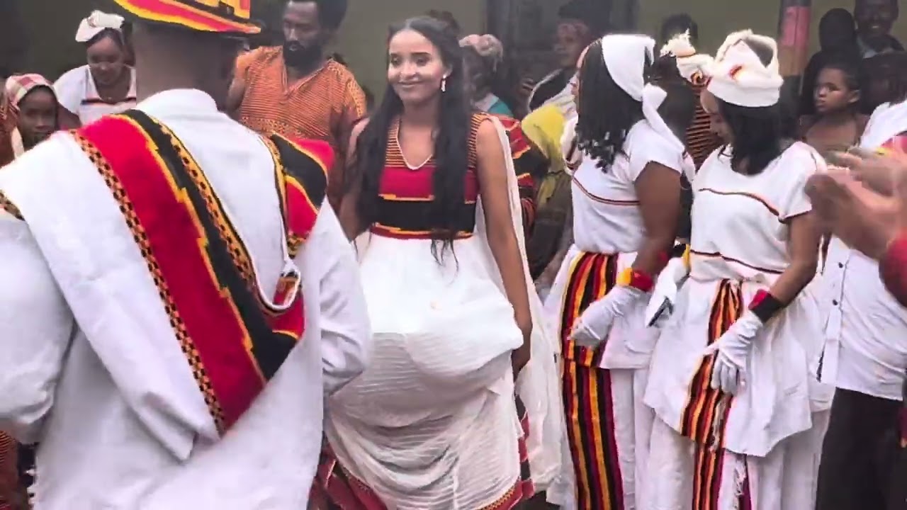Wedding celebration dance in wolaita Ethiopia 