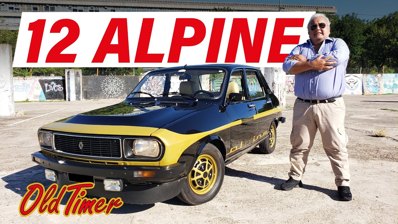 DEPORTIVO FUERA DE SERIE Renault 12 Alpine 1978 Color Negro Báltico con Dorado Metalizado - Oldtimer