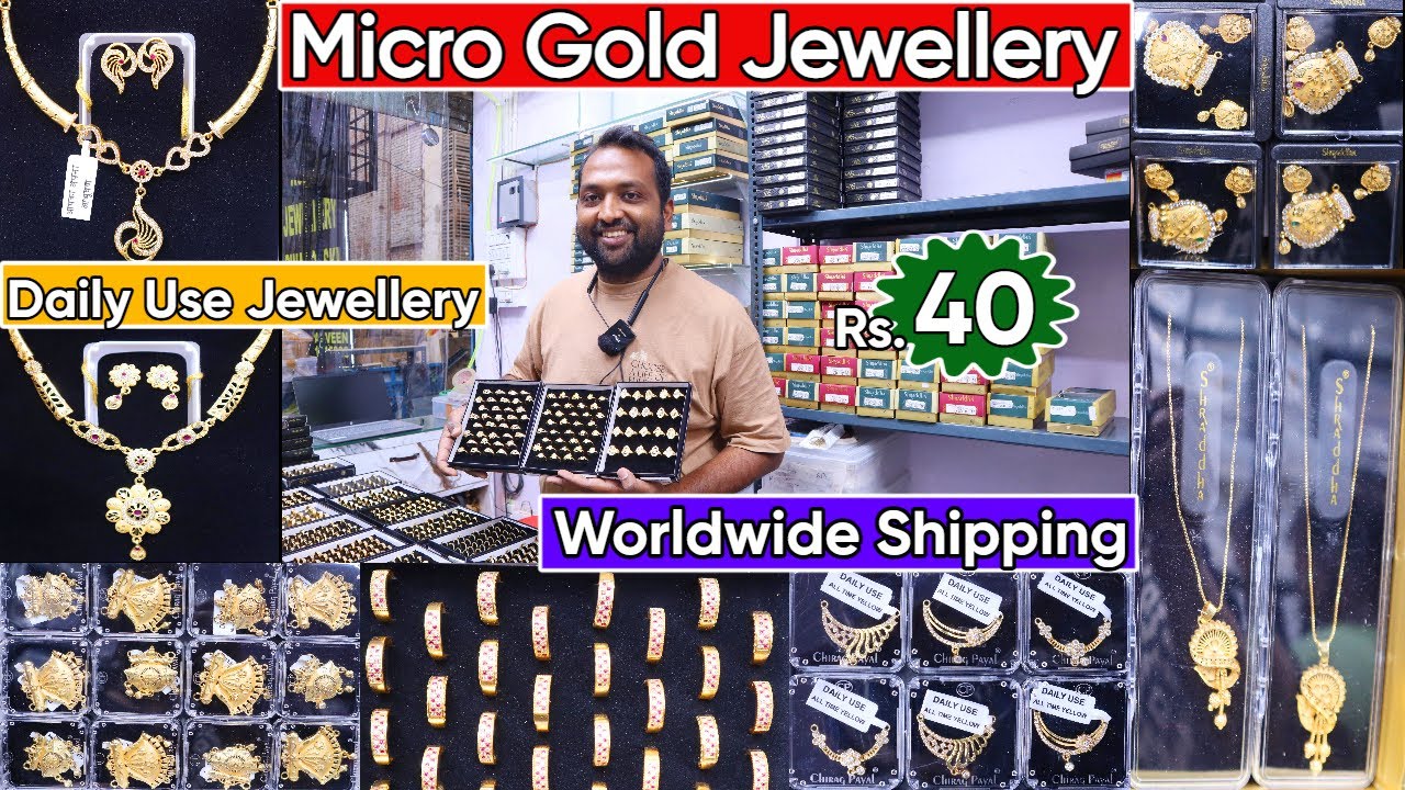 Exclusive Trending Micro Gold Plated Jewellery Collection 2025 | Premium Gold Jewellery Manufacturer