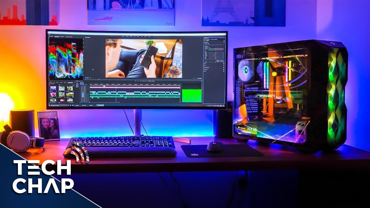 The Most POWERFUL Gaming & 4K Video Editing Setup! | The Tech Chap