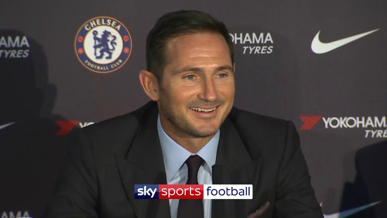 Frank Lampard's first ever press-conference as Chelsea manager (uncut)