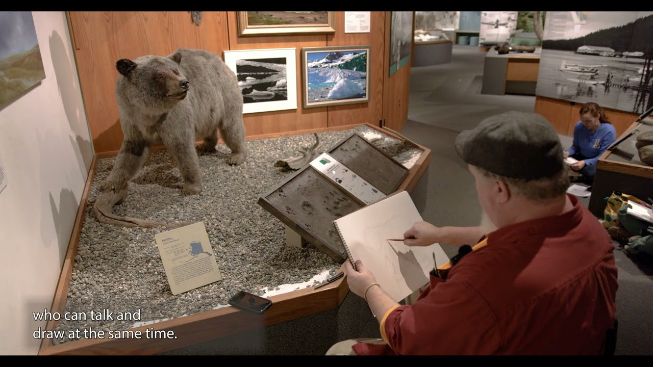 Sketching the Glacier Bear, with Jamie Smith
