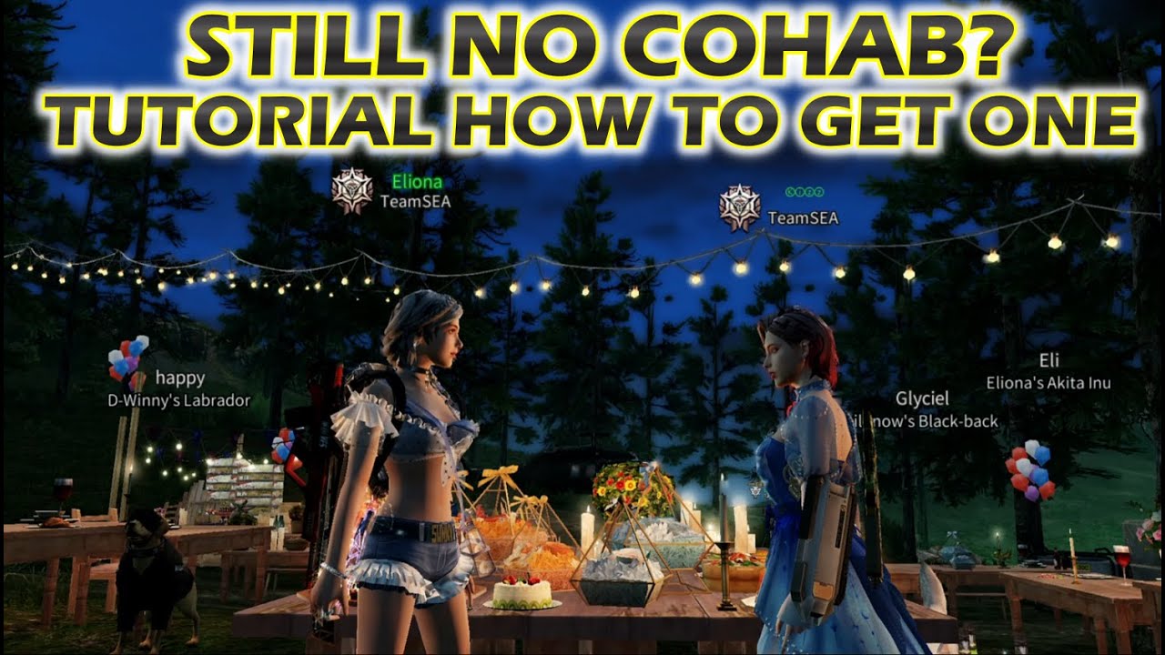 Still no COHAB? Follow this Easy Tutorial how to get Cohab easily Lifeafter Night of Fireflies Event