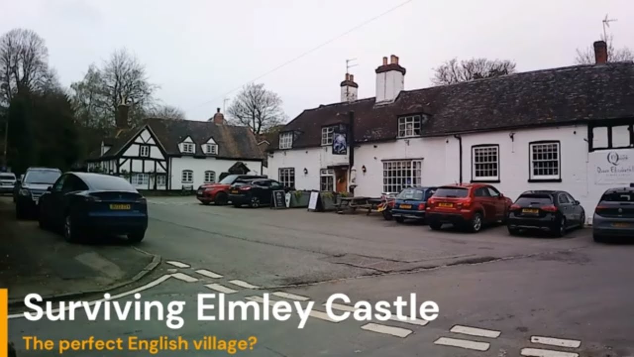 Surviving Elmley Castle - A Typical English Village With Added Apocalyptic (TV) Drama