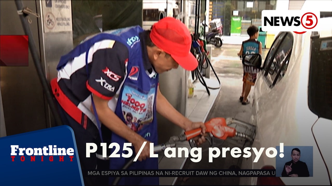 Presyo ng petrolyo ngayong linggo, posibleng pumalo sa P63-P125 kada litro | Frontline Tonight