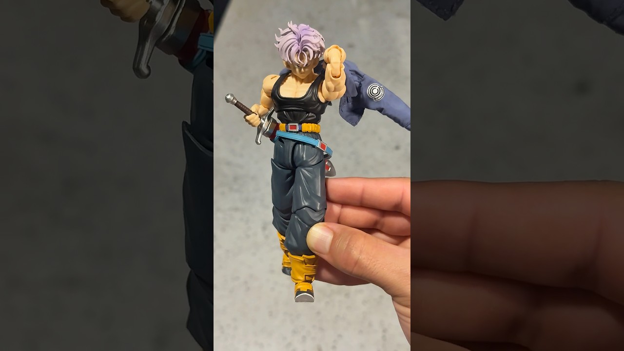 Future Trunks Pose Sesh ⚡️#goku #trunks #dragonball #dbz #actionfigures #anime #foryou #fyp