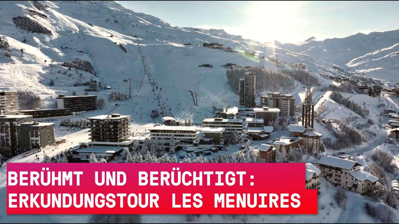 Alles direkt an der Piste! Erfahrungsbericht Les Menuires in 4 Minuten
