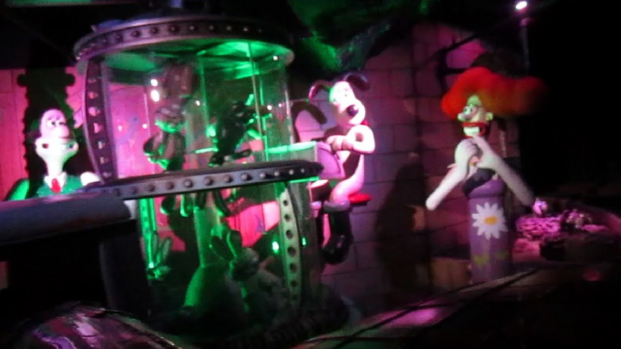 Wallace & Gromit: The Thrill-O-Matic front seat on-ride HD POV Pleasure Beach, Blackpool
