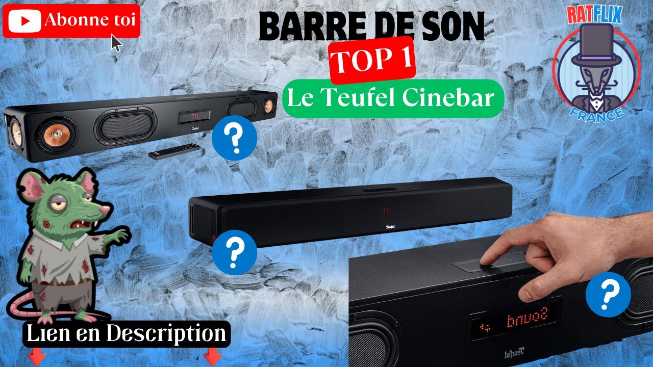 🔥 Cette Barre de Son est un MONSTRE ?! | Test Teufel Cinebar Ultima 🐀🎧 RatFlix