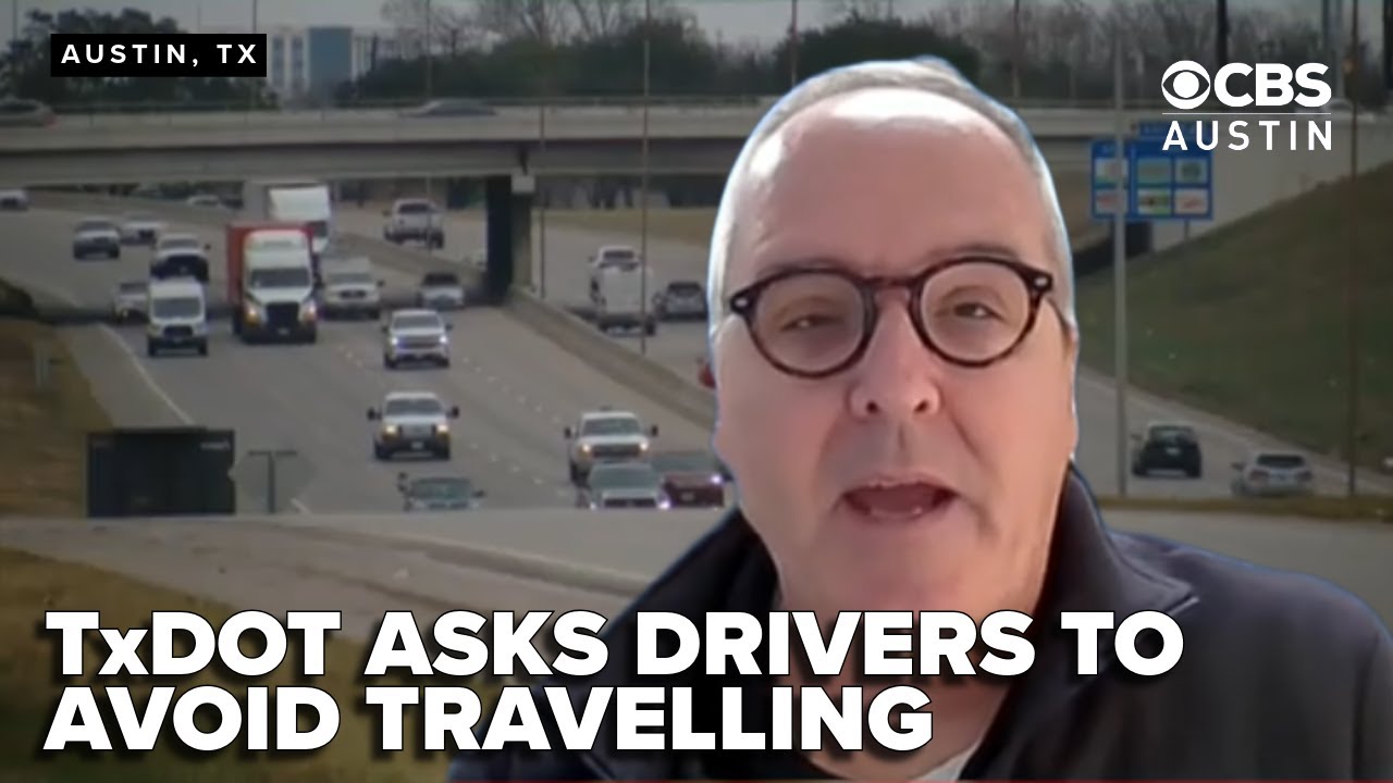 LIVE INTERVIEW: TxDOT preps roads ahead of freeze, asks drivers to avoid travel this weekend