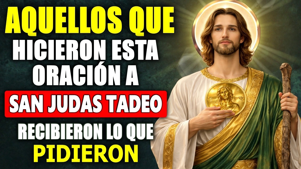 🛑 SI VES ESTO ES TU MOMENTO | San Judas Tadeo hará el Milagro IMPOSIBLE HOY