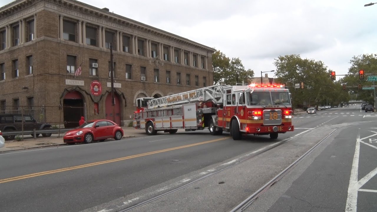 Philadelphia,PA Fire Department Engine 59 & Ladder 18