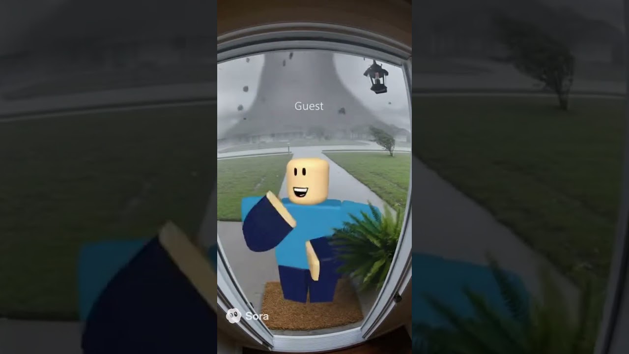 POV: You Live In Roblox Natural Disaster Simulator 😭🌪️