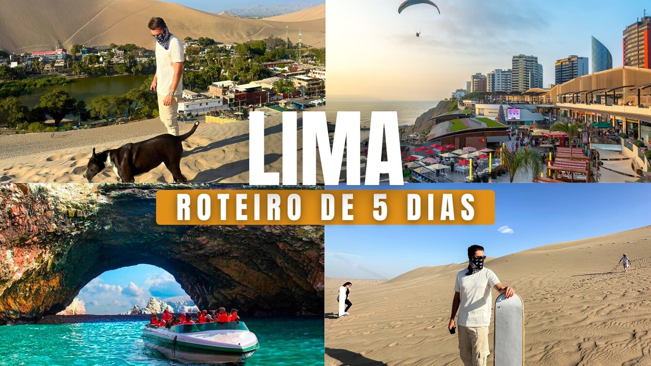 LIMA PERU 2026: ROTEIRO COMPLETO DE 5 DIAS | VALE A PENA CONHECER?