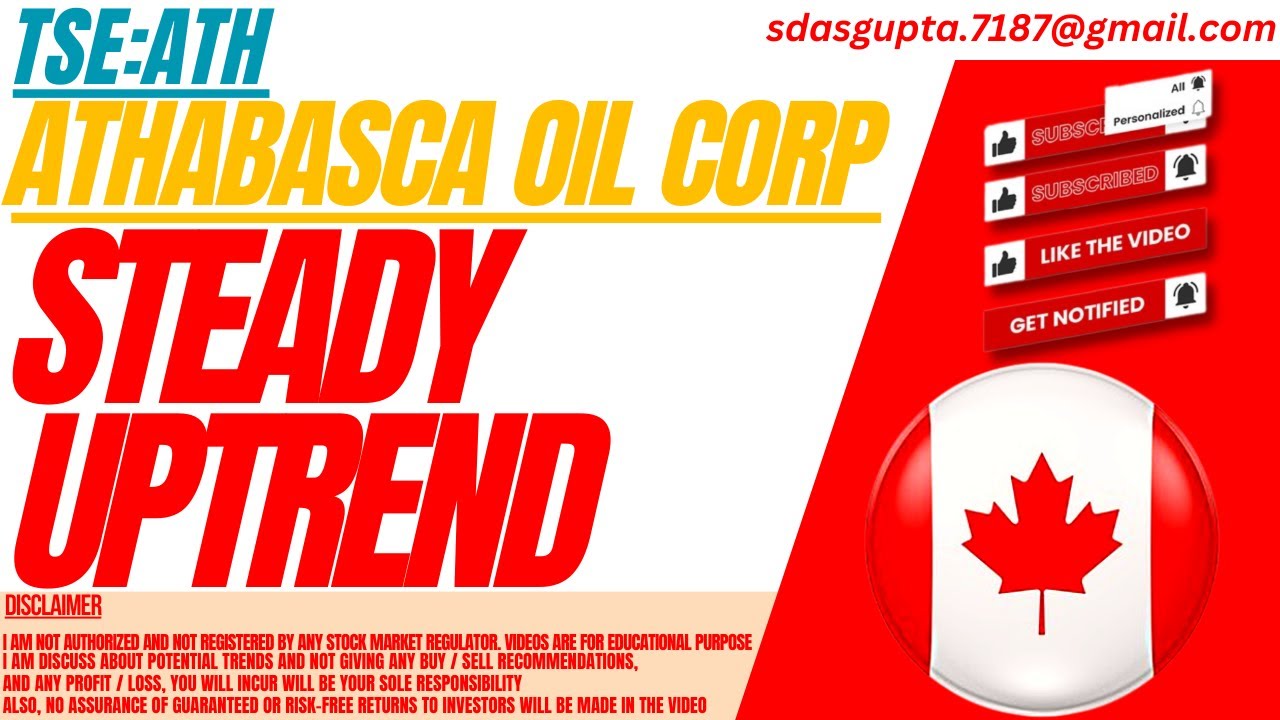 STEADY UPTREND : ATH STOCK ANALYSIS | ATHABASCA OIL STOCK