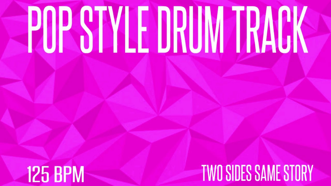 80's STYLE POP DRUM TRACK - 125 BPM (FREE)