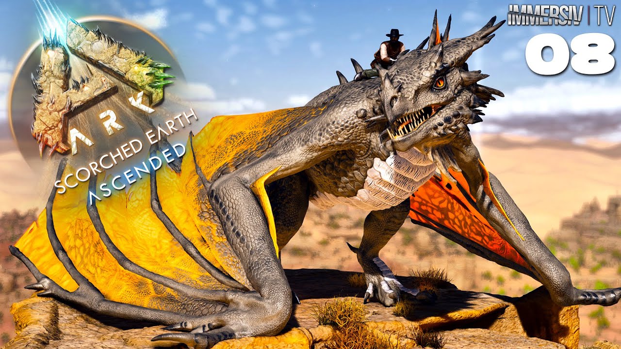 Raid Dans La Faille Pour Voler des Oeufs de Wyvernes - ARK Scorched Earth | EP.08