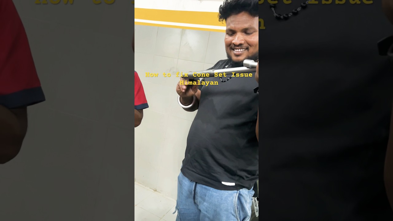 How to fix cone set issue in Himalayan 450 🔥#himalayan450 #bike #himalyan #rider #bikers
