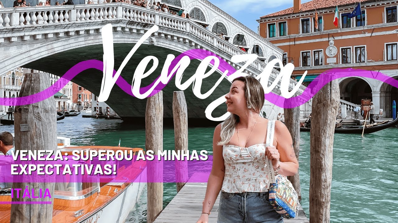 Chegamos em Veneza! (de trem) ✨ Primeiros passeios pela cidade