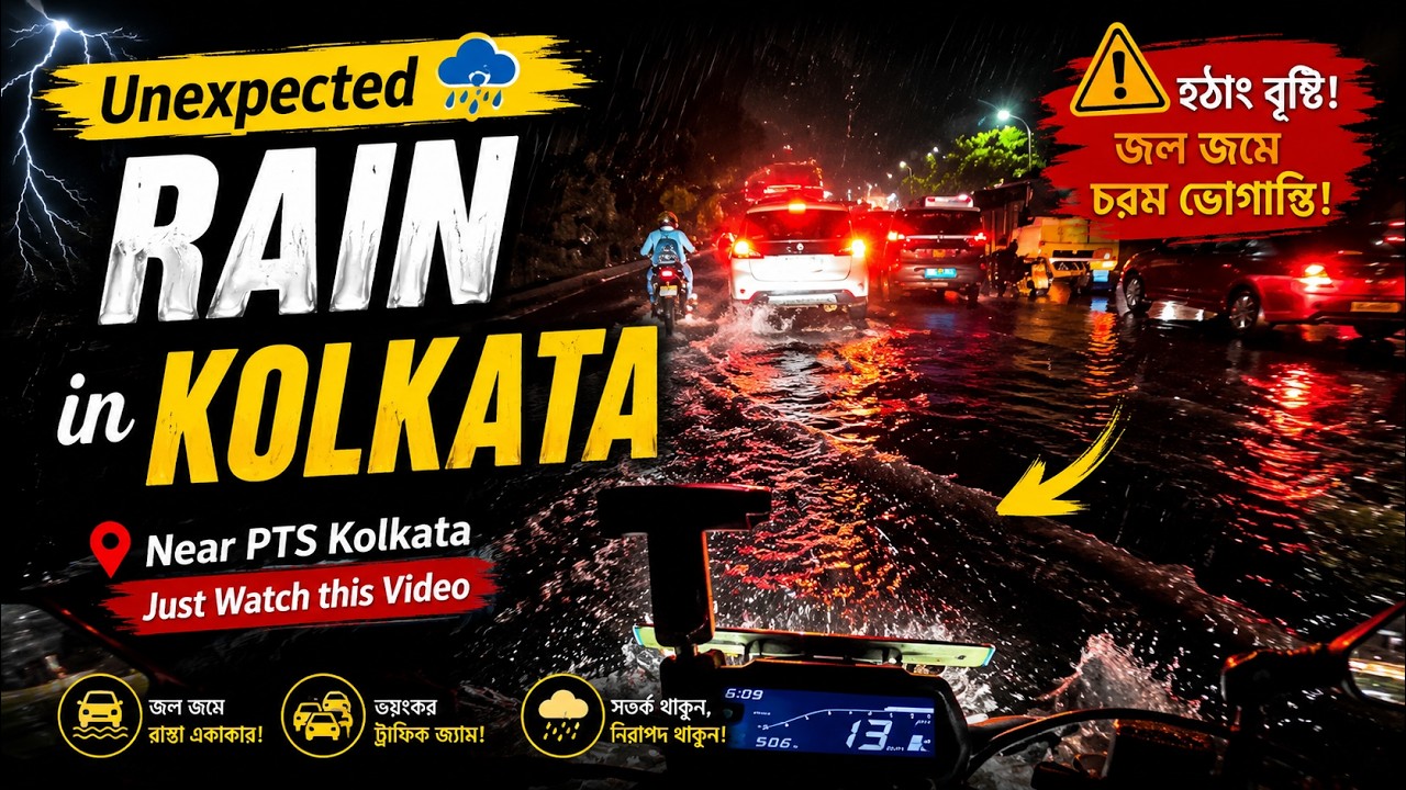 Titanic এর মতো যেন আমাদের bike জলে তলিয়ে যাচ্ছে কিভাবে ভিডিওতে দেখো I