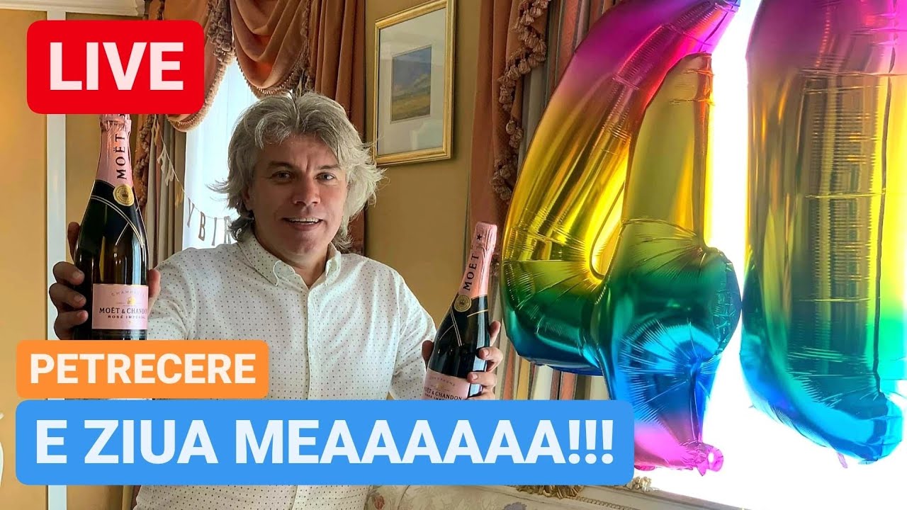 🔴 PARTY LIVE - E ZIUA MEA! Ne distrăm ÎMPREUNĂ, te aștept la PETRECERE?