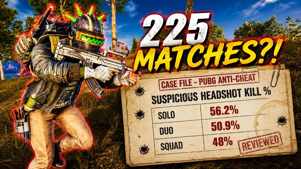 PUBG's Anti-Cheat Missed This Rage Hacker for 225 Matches