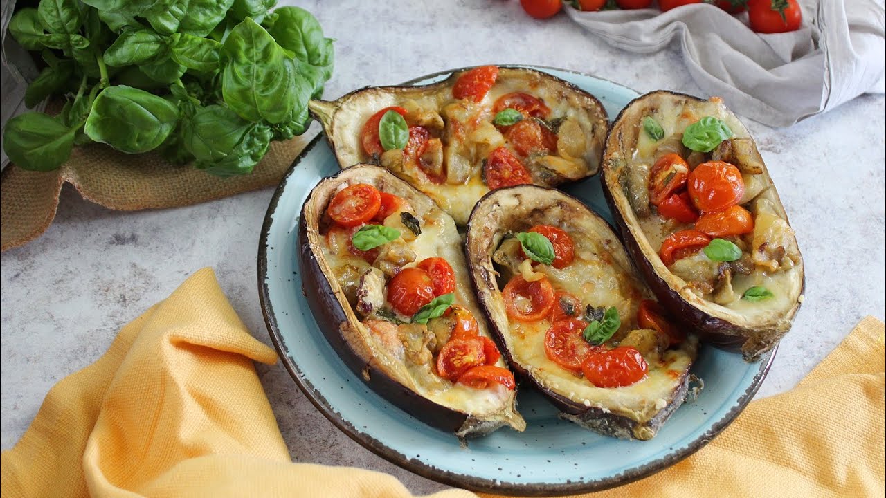 MELANZANE 🍆AL FORNO CON POMODORO E MOZZARELLA- La cucina di Rita