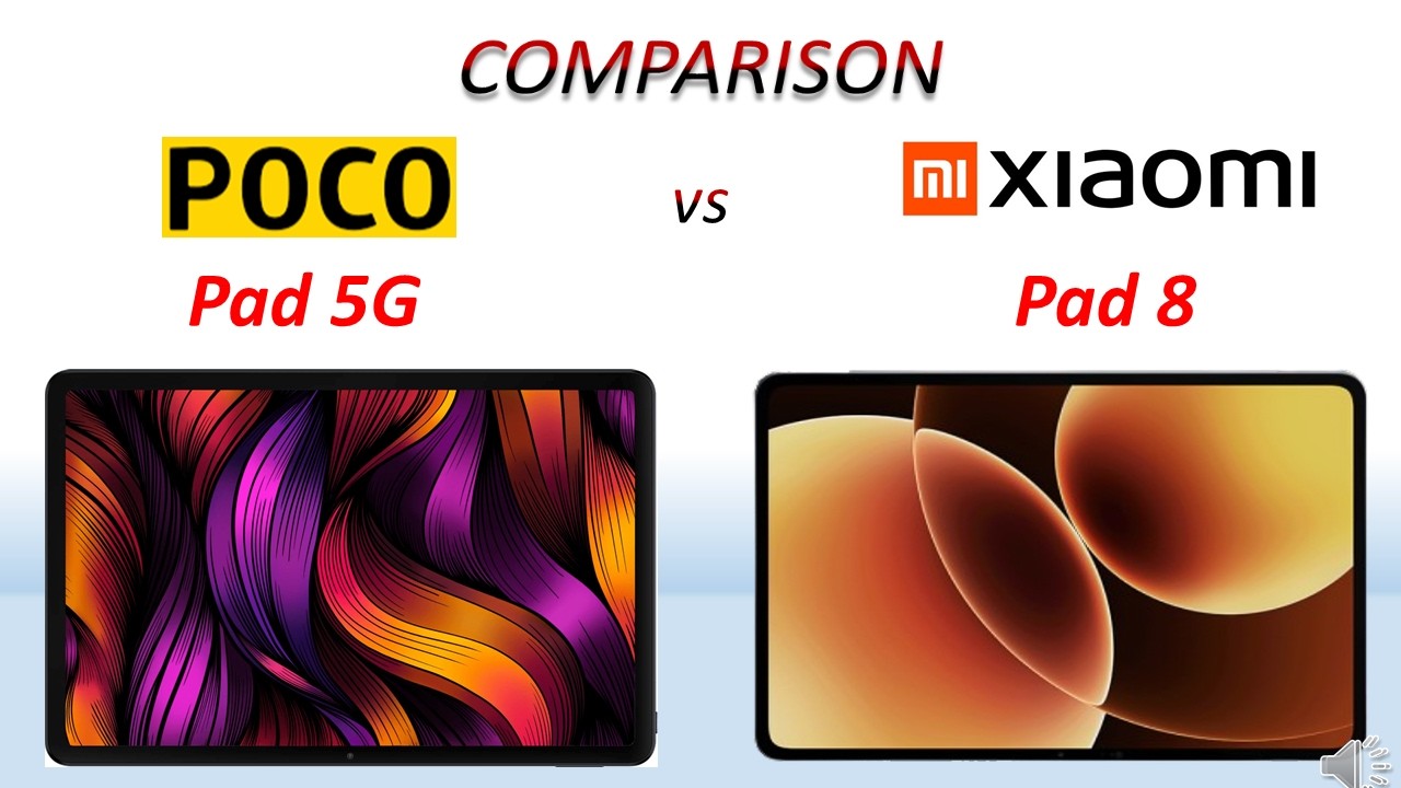 POCO Pad 5G vs Xiaomi Pad 8 🔥 Full Comparison | Best Android Tablet 2026?