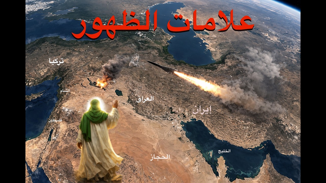 علامات ظهور الإمام المهدي مع الخرائط