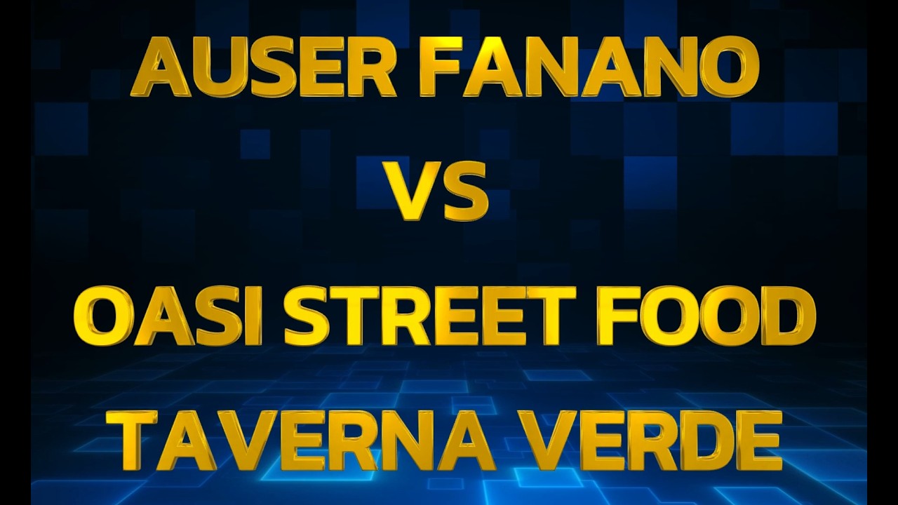 AUSER FANANO vs OASI STREET FOOD TAVERNA VERDE