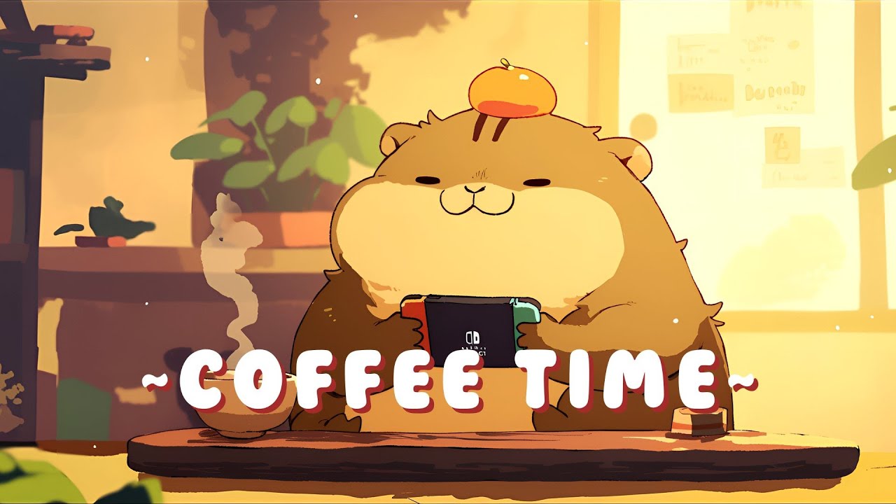 Capybara Beat Station - Relaxing Beats to Study/Sleep/Chill ~ Quiet Moments ~ 🦫 🌙 📖 | Sleep Aid