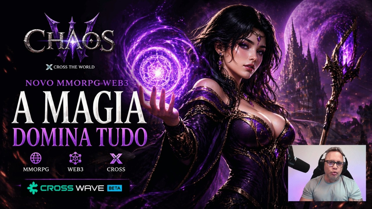 COMO  BAIXAR HOJE  E CRIAR O PERSONAGEM  EM CHAOS W - MMO RPG WEB3 - FA&Ccedil;A O SEU PR&Eacute; REGISTRO