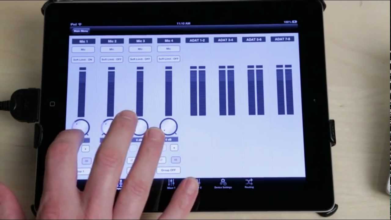 Apogee Quartet - Input Overview