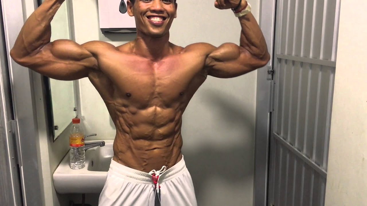 Shredded muscle pose, no supplement, no steroids indonesia-59