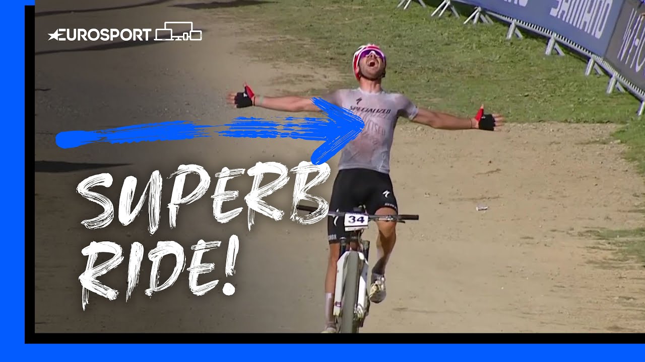 Victor Koretzky BEATS Nino Schurter To Win Men's UCI Cross-Country World Cup Race | Highlights