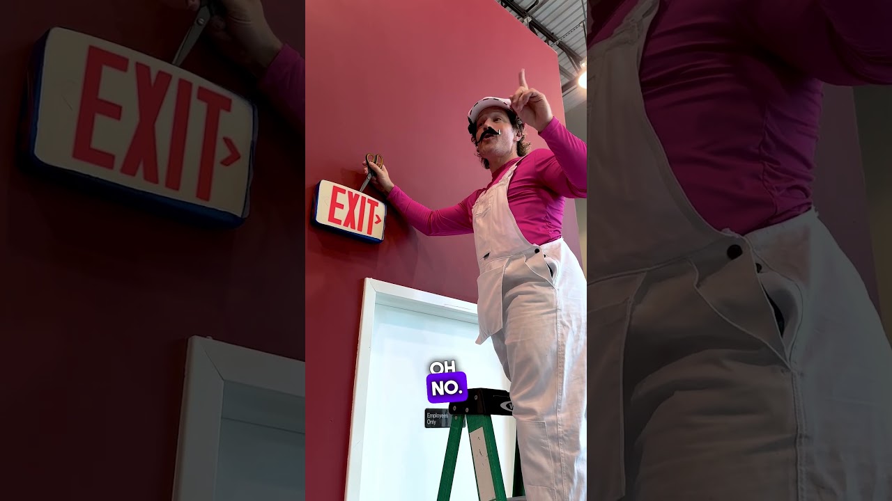 Has our handyman actually ever been trained to fix anything??!! #handyman #shorts #humor