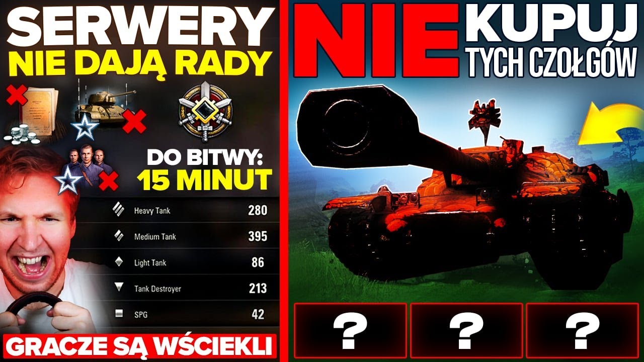 GRACZE SĄ WŚCIEKLI na WOT! TOP 5 NAJGORSZYCH CZOŁG&Oacute;W PREMIUM #1