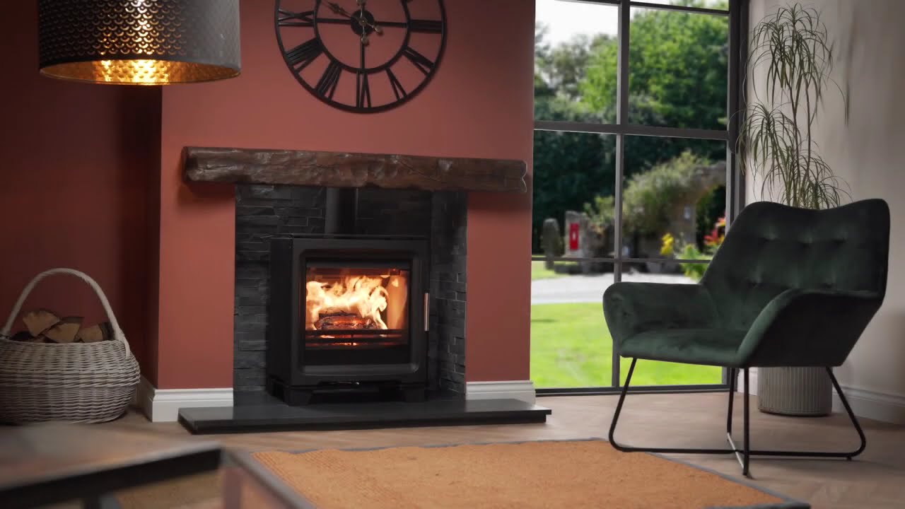Purevision HD BPV5W Wide Multi Fuel Stove from Charlton & Jenrick