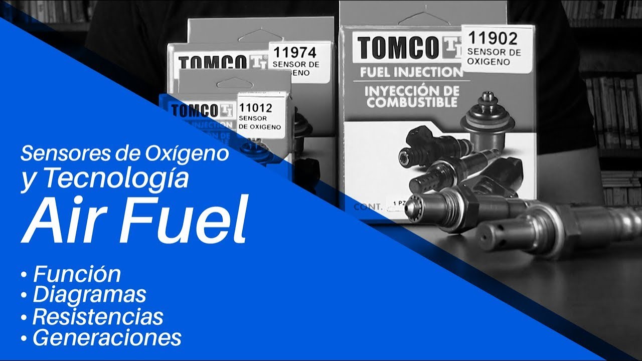 Sensores de Oxígeno Tomco / Tecnología Air Fuel y Banda Ancha