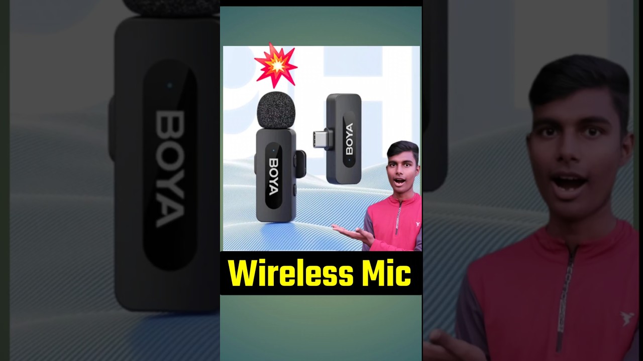 Is this the Best budget Noise Cancellation? | Boya Wireless Mic #wirelessmicrophone #bestwirelessmic
