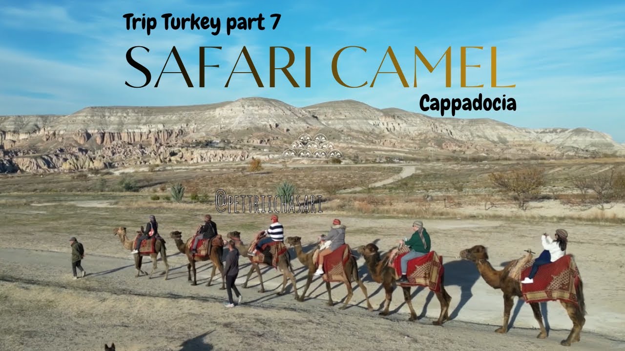 Trip Turkey part 7 ( CAMEL SAFARI by Drone) 