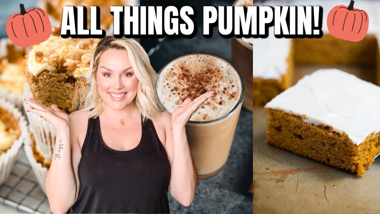 EASY KETO DESSERTS FALL 2020 / LOW CARB PUMPKIN SPICE DESSERTS / DANIELA DIARIES
