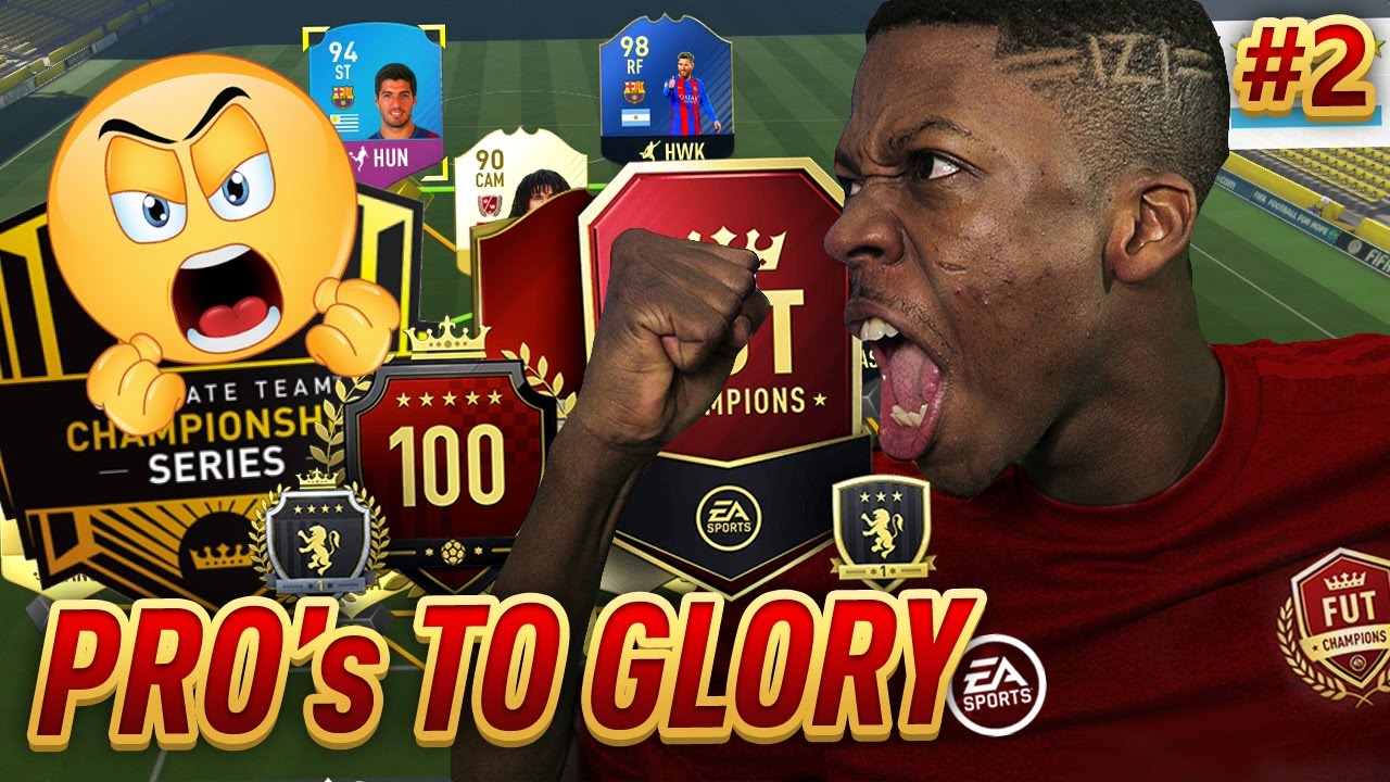 FIFA 17 vs WORLD CHAMPION !! INSANE RAGE ðŸ˜¡ PROs TO GLORY #2