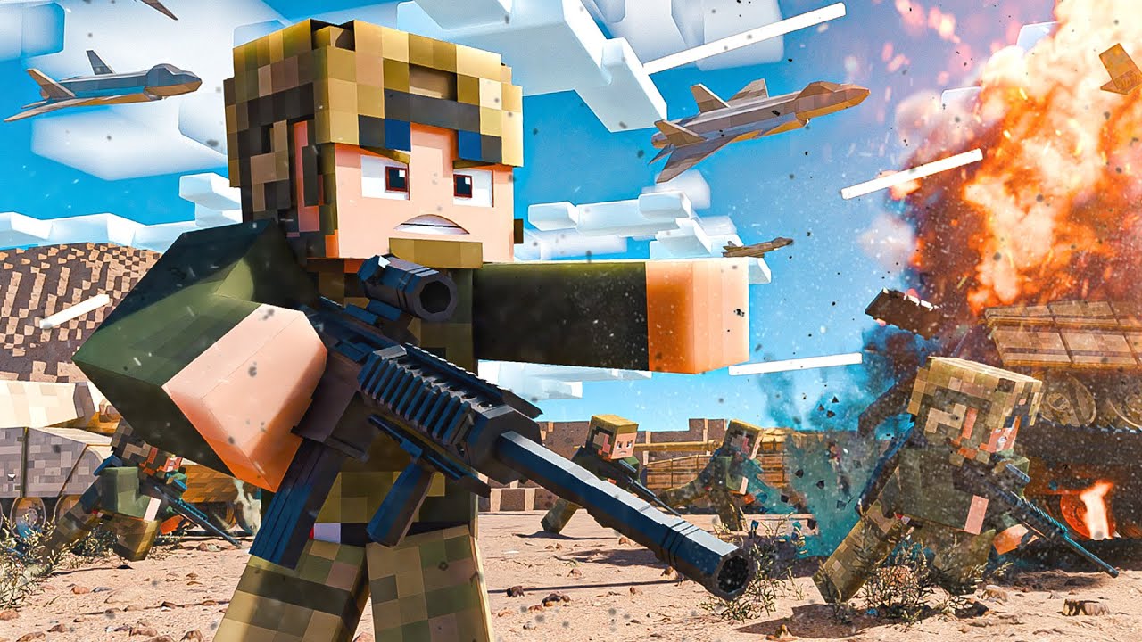 I Forced 100 Players to Fight in MINECRAFT WW3