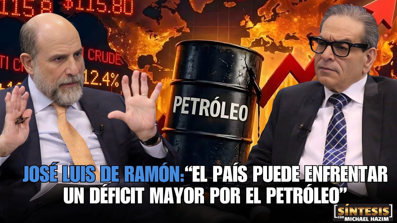 José Luis De Ramón: Crisis en Medio Oriente aumentará déficit presupuestario y tasa de cambio
